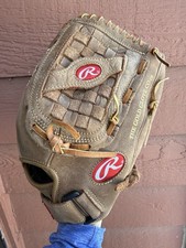 Rawlings PP130R 13-Inch All Leather Shell Softball/Baseball Glove Pro Series RHT