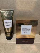 Bath Body Works Men's Collection Honorable Cologne 3.4 fl body cream 8oz