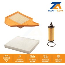 Air Cabin Engine Cartridge Oil Filters (3 Total) Kit For Dodge Grand Caravan &