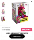 Youtooz Teen Titans Go! Starfire Vinyl Figure Sold Out In Hand W/ Protector