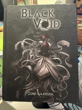 BLACK VOID CORE RULEBOOK RPG ROLEPLAYING GAME NM HC MODIPHIUS -VGC