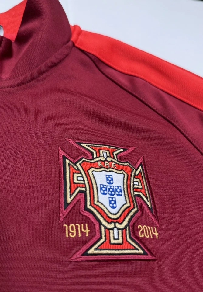 Portugal Nike Fútbol Fútbol 1914 2014 Copa Mundial 100 Años Cremallera Completa Chaqueta Hombre M Foto 4 de 4
