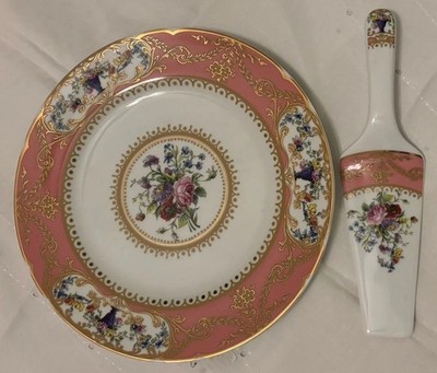 Collection Sevres - Andrea by Sadek - Porcelain Servewear set Bridgerton Era