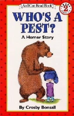 Whos a Pest A Homer Story - Library Binding By Bonsall, Crosby - GOOD