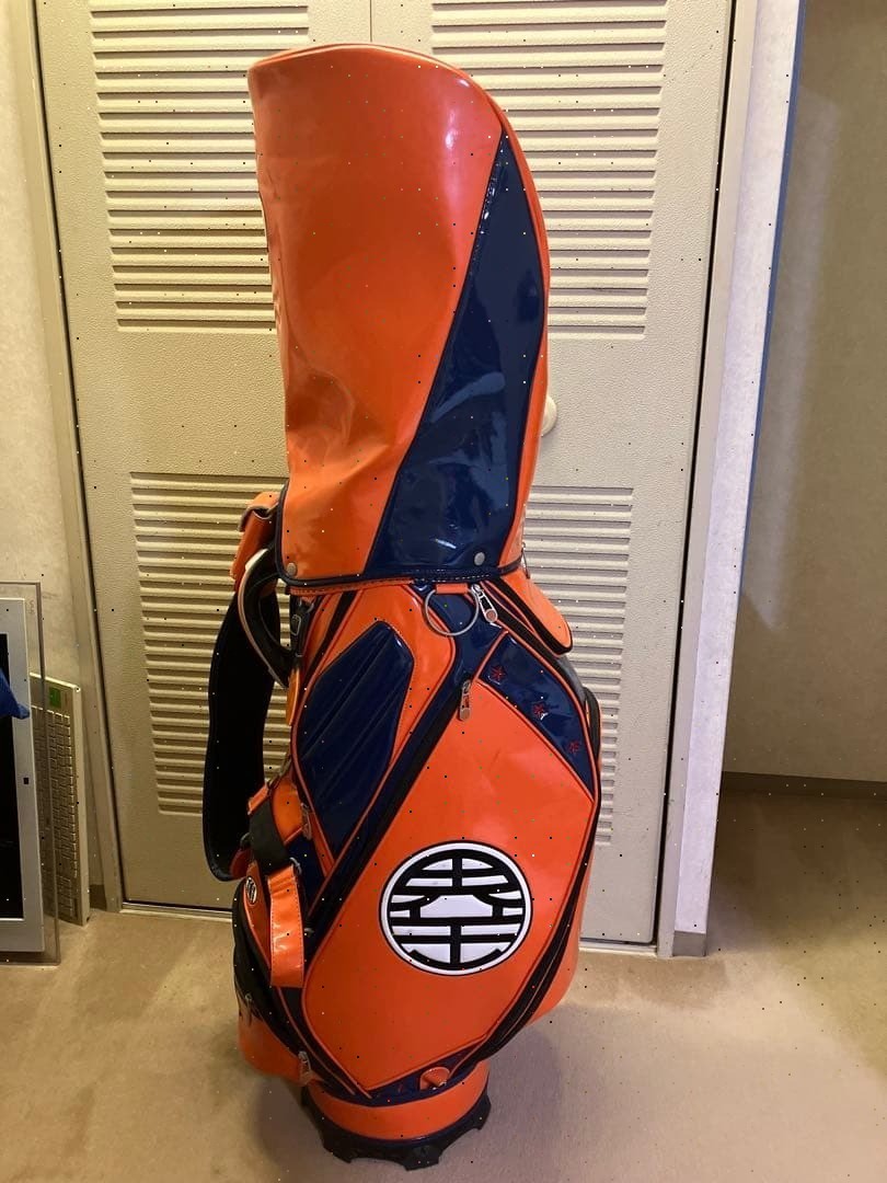 BANPRESTO DRAGON BALL Z Son Goku Caddy Bag 46 inchs Orange Golf