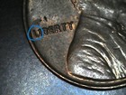 1977-P penny with errors - offcenter &  head shadows — photo 6
