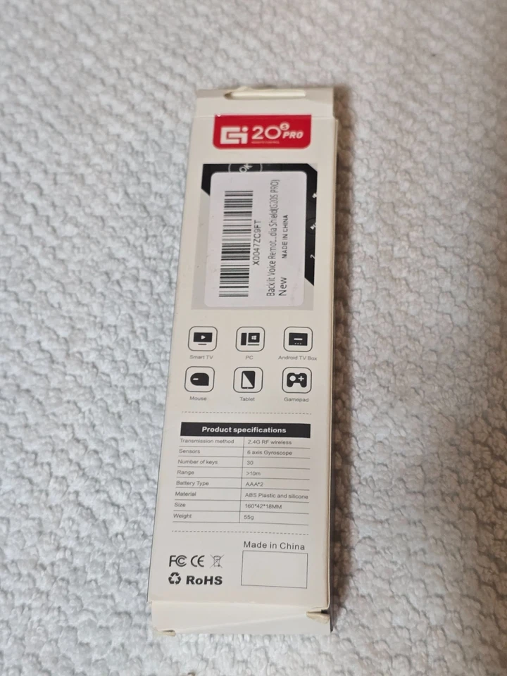 G20S Pro Backlit 2.4G Wireless Voice Remote Air Mouse w/ Gyroscope & IR Learning - Image 4 of 4