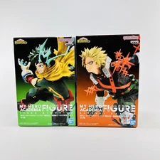 My hero academia GIGO Izuku Midoriya Katsuki bakugo figure set NY SELLER