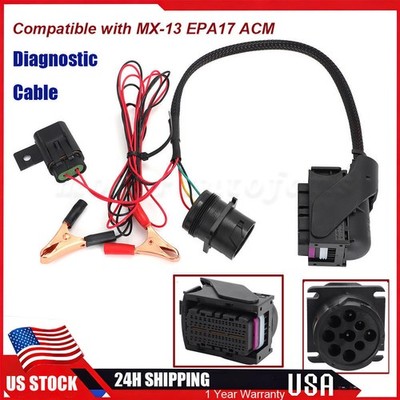 Diagnostic Cable For Paccar MX13 EPA17 ACM Deutsch Truck Scanner Cable HeavyDuty