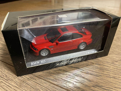 Minichamps 1/43 E46 M3 Imora Red Minicar | eBay