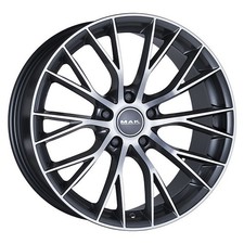 ALUFELGE MAK MUNCHEN FUR BMW SERIE 5 8.5X20 5X120 GUN MET-MIRROR FACE 9Z1