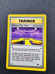 Saffron City Gym 122/132 Gym Challenge