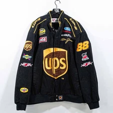 Nascar Jacket Dale Jarrett UPS Chase Authentics Nextel 4XL Racing Streetwear