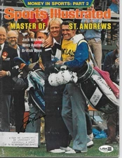 JACK NICKLAUS SIGNED SPORTS ILLUSTRATED MASTERS JULY 1978 AUTOGRAPH JSA COA