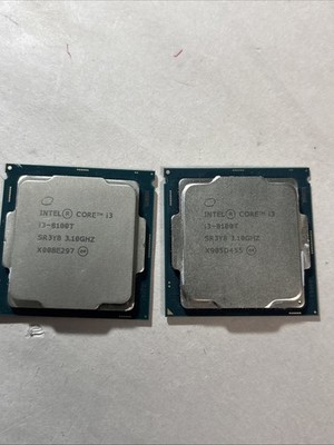 Core i3 i3-8100T SR3Y8 3.10GHz Intel CPU Processor @CPUZ