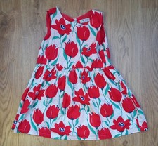 Next Girl Bundle Summer Dress 2-3 Years red white flower