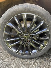 MINI F54 Clubman 14-24 17 Inch Net Spoke Alloy Wheel and Tyre 225 45 R17 Black