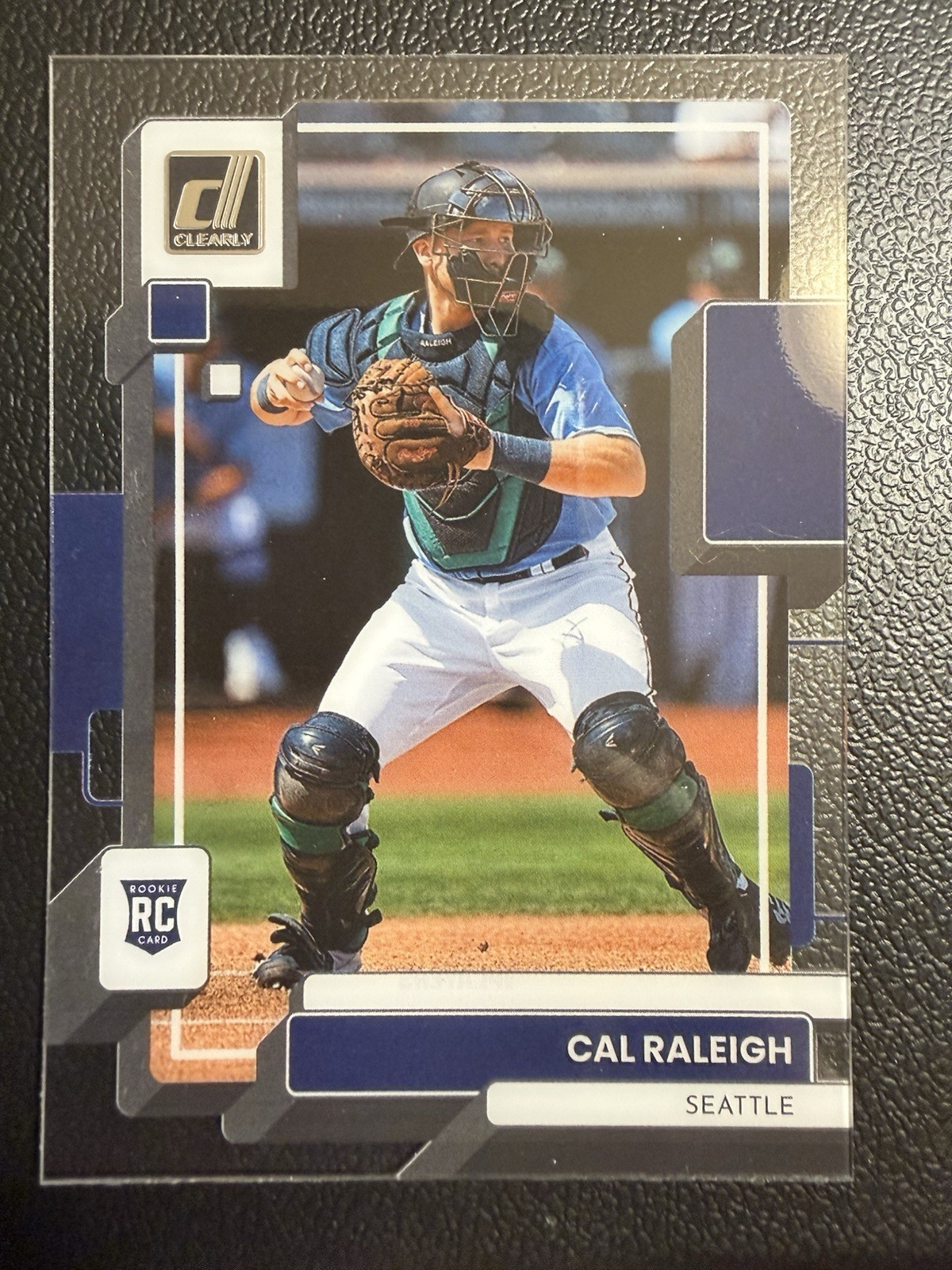2022 Panini Chronicles - Clearly Donruss Cal Raleigh #4 (RC) Mariners