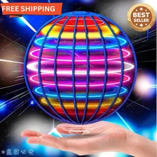 New Pro Flying Ball Space Orb Magic Mini Drone UFO Boomerang Spinner Toy Gift
