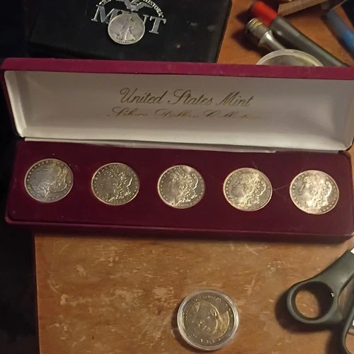 U.S. High Grade Silver Coin Collection – BU Morgan & Peace Dollars – Proof/Unc