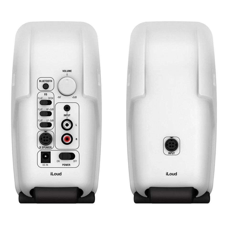 IK Multimedia iLoud Ultra Compact Studio Monitors w/bluetooth & DSP (Pair) White - Image 2 of 4