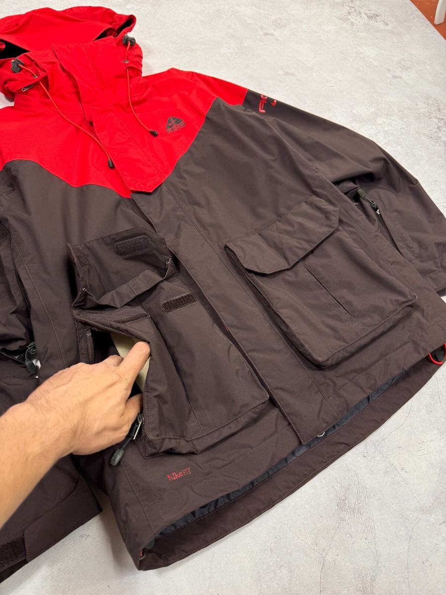 スノーボード 90s 00s NIKE ACG gimmick y2k snowboard Vintage Nike ACG Snowboard Pants Men Large 90s Y2K Orange