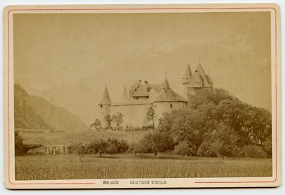 Chateau D'Aigle Switzerland Vintage Photo by Jarcin , Geneva