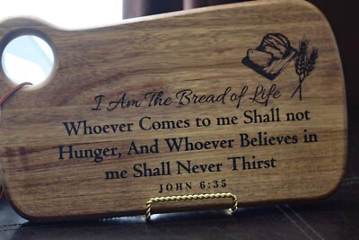 Bread Of life Engraved Charcuterie Board