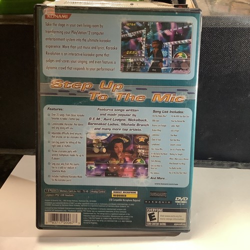 Karaoke Revolution (Sony PlayStation 2, PS2, 2003) - - Picture 2 of 5