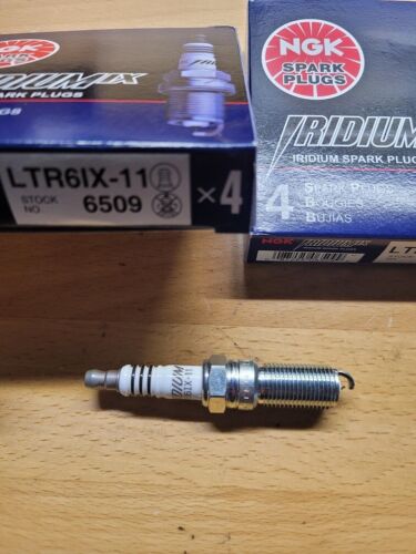 11-17 Mustang GT 5.0 NGK LTR6IX-11 Iridium Spark Plugs Stock Heat Range Set of 8 - Foto 2 di 3