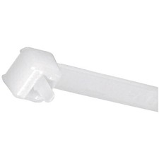 Image of Panduit BSTC-521L Cable Tie 160 mm 4.80 mm Ecru Releasable Lever Lock