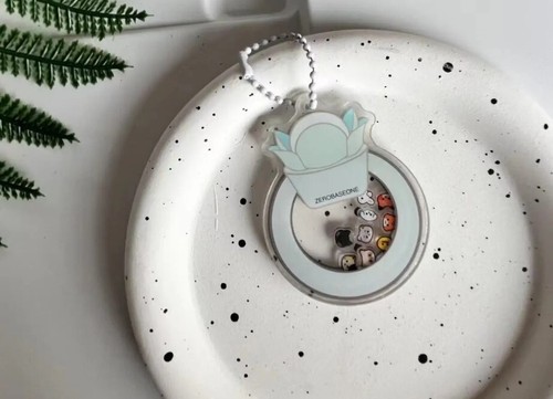 KPOP ZEROBASEONE Shake Zeroni Cartoon Character Chain Keyring ZB1 - Bild 6 von 6