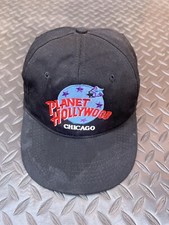 Planet Hollywood Chicago Adjustable Baseball Ball Snapback Cap Hat - Made in USA