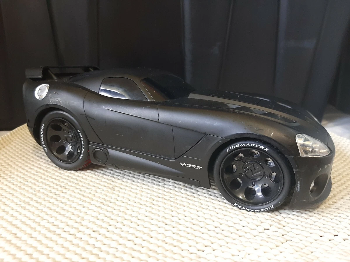 Disney Dodge Viper Ridemakerz RC 1 18 scale Car Bundle No Remote