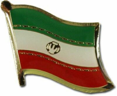 Iran Country Flag Bike Motorcycle Hat Cap lapel Pin