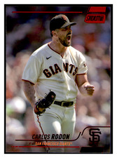 2022 Topps Stadium Club Carlos Rondon #252 Red Foil - San Francisco Giants