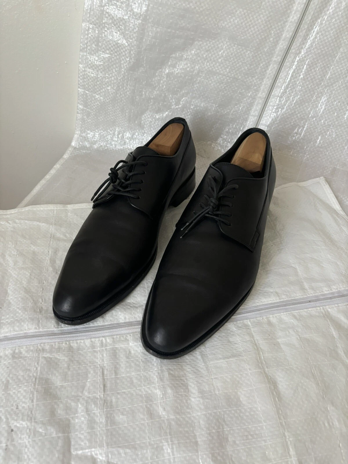 Chaussures habillées formelles noires Dior