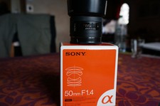 Objectif Sony 50 f1,4 monture A