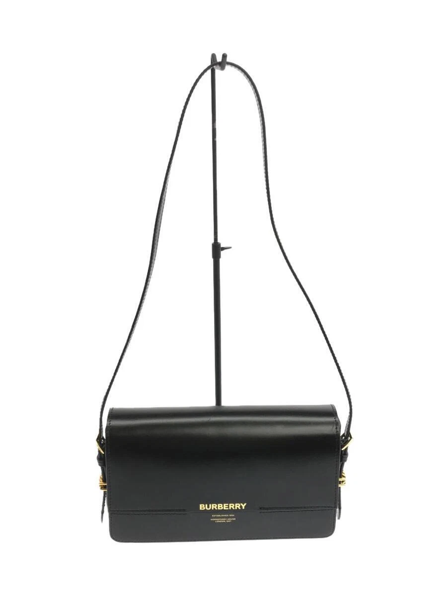 Burberry Grace Black Shoulder Bag at FORZIERI