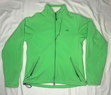 Under Armour Womems Performance Green Jacket Full Zip Size Medium M