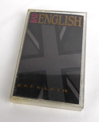Musikkassette - BAD ENGLISH - Backslash -  Tape MC