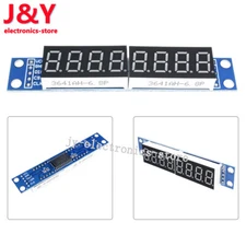 10PCS MAX7219 Red LED Dot Matrix 8-Digit Digital Tube Display Module For Arduino