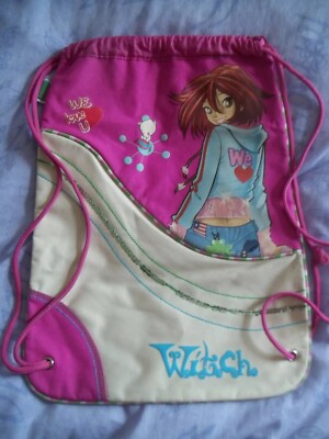Very rare w.i.t.c.h. witch comic fumetto will vandom large satchel bag !