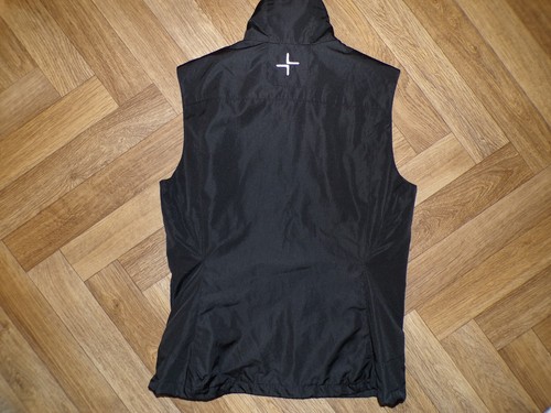 Womans black sleeveless Golf jacket by Cross Sweden size UK Medium - Picture 4 of 4