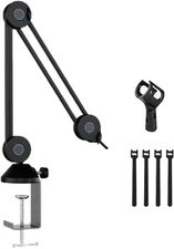 Professional Studio Microphone Arm Stand with 360° Rotation for Video Recording