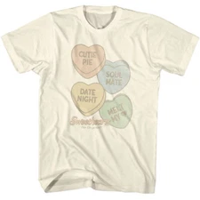 Sweethearts The Original Heart Candy By Necco Cutie Pie Men's T Shirt