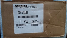 Rego Cryo-Flow Products 001786B Regulator NEW OPEN BOX In factory sealed bag