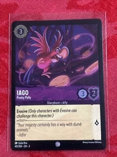 FOIL Disney Lorcana: Into The Inklands - Iago - Pretty Polly - 40/204 FOIL