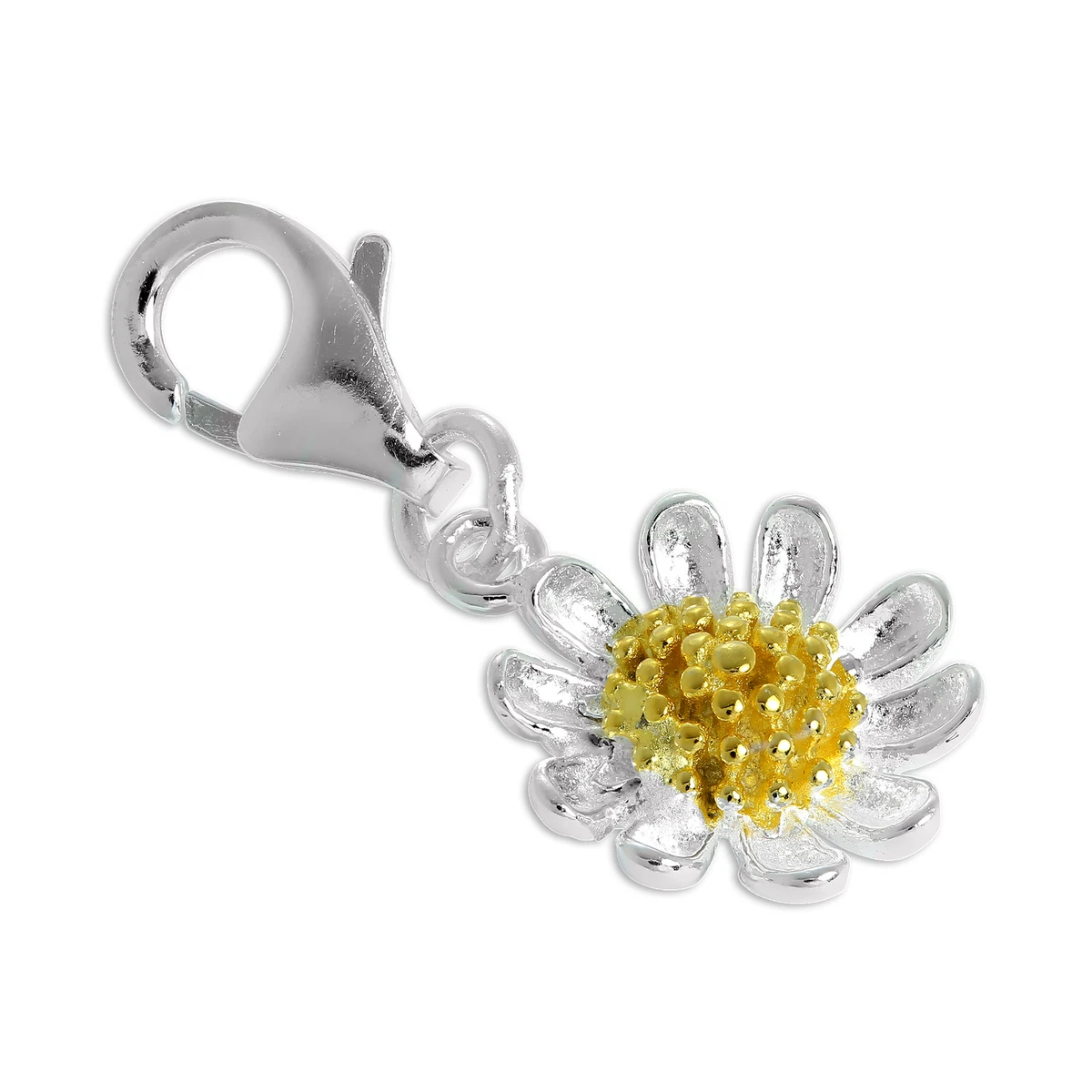 Sterling silver daisy charms deals