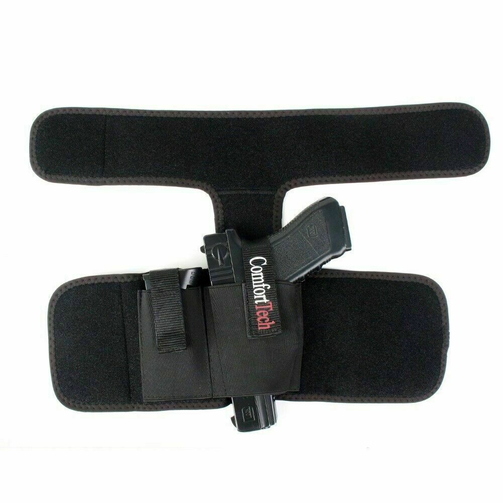 Black Concealed Pistol Ankle Leg Holster for Ruger LCP Sig Carry Gun 9mm for sale online eBay